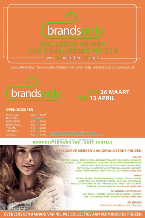 Lenteverkoop Brands Only Antwerpen