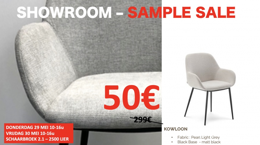 MENZA Showroom Sample Sale - 2