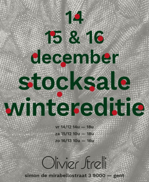 Stocksale wintereditie Olivier Strelli