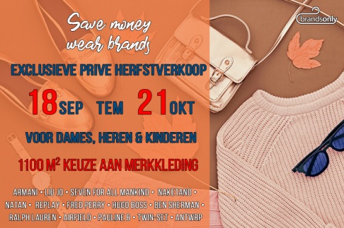 Herfstverkoop Brands Only Harelbeke