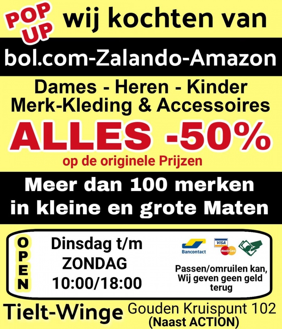 Webshop-Outlet Tielt-Winge