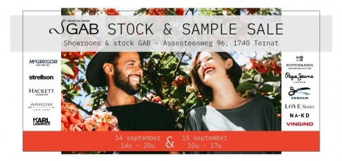 GAB Stock and Sample Sale