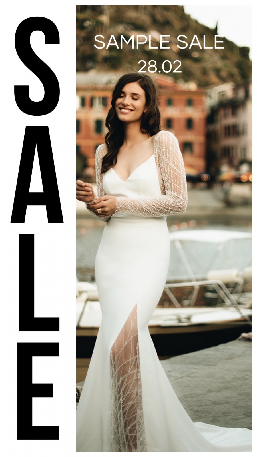 ✨ SAY YES TO THE DESIGNER BRUIDSJURK– VOOR MINDER!✨ - SAMPLE SALE - 28 FEBRUARI  - 2