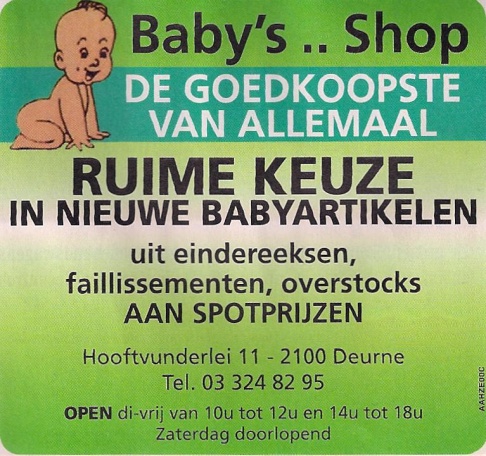 Afhankelijkheid Zes Monografie OUTLETS: Bekijk alle baby artikelen / babyspullen outlet winkels