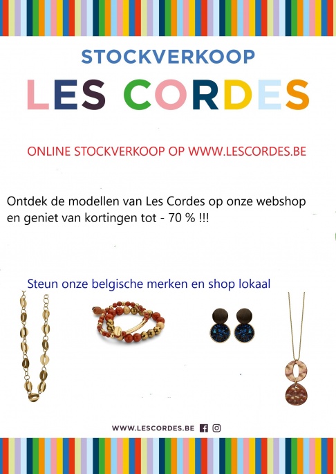 ONLINE STOCKVERKOOP 'LES CORDES'