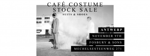 Stocksale Café Costume  Fosbury and Sons