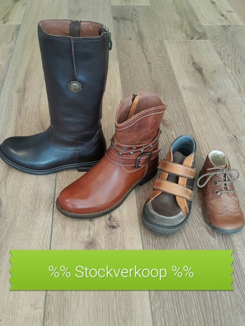 Stockverkoop Kinder-en Jeugdschoenen