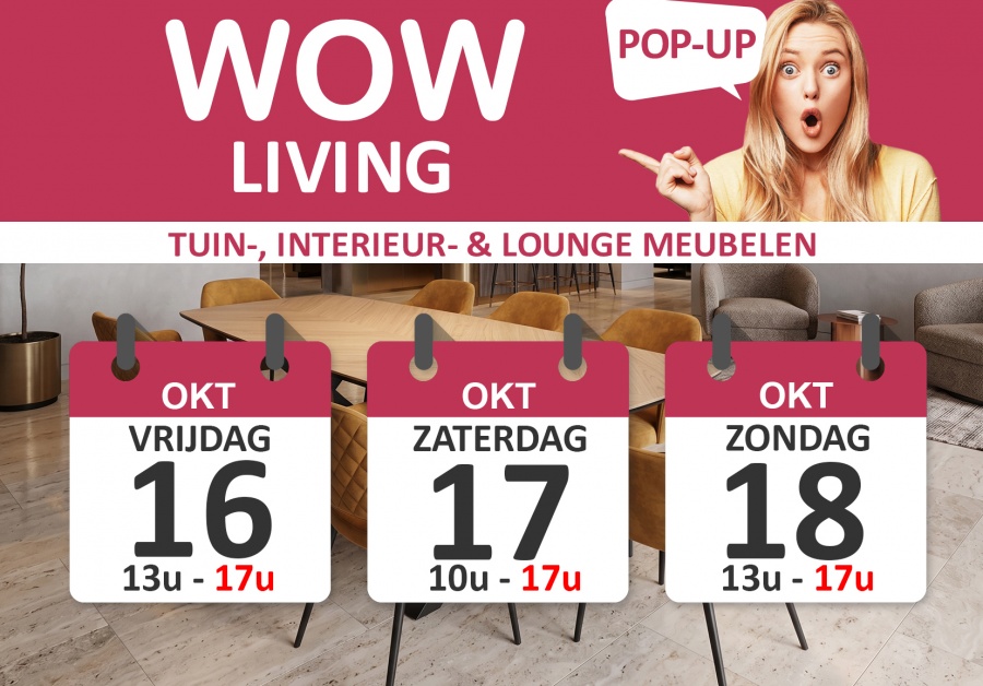 WOW! Magazijnverkoop interieurmeubelen - de keuze is reuze!