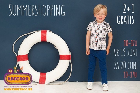 Summershopping en stockverkoop bij Kaat&Co