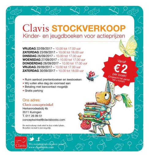 Clavis stockverkoop (boeken)