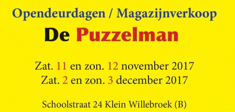 Magazijnverkoop De Puzzelman 