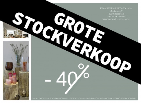 Grote Stockverkoop decoratie items