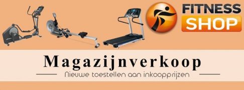 Magazijnverkoop Oxygen Fitness Shop