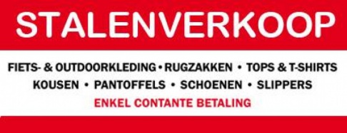 Stalen- en stockverkoop