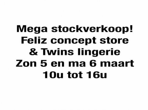 Stockverkoop  Feliz (kleding) en Twin lingerie