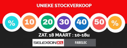 Stockverkoop Selexion - Fabelec - 2