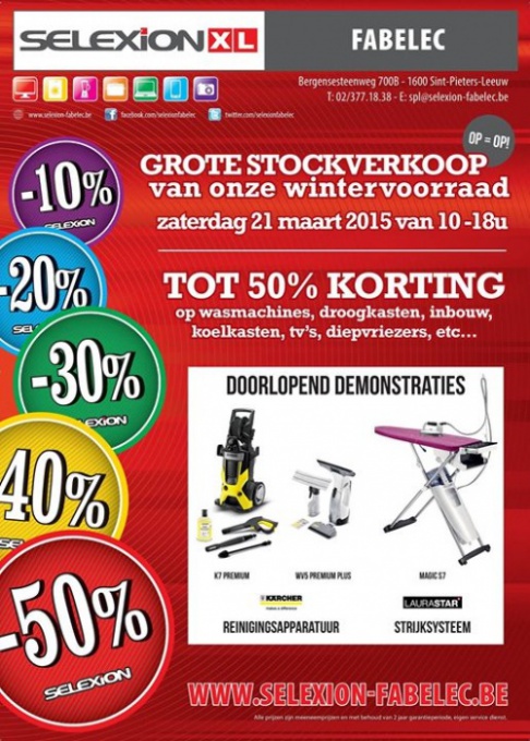 Grote stockverkoop Selection Fabelec