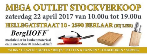 Outlet stockverkoop keukenmateriaal