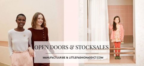 Open Doors en Stocksales manufactuur.be & littlefashionaddict.com