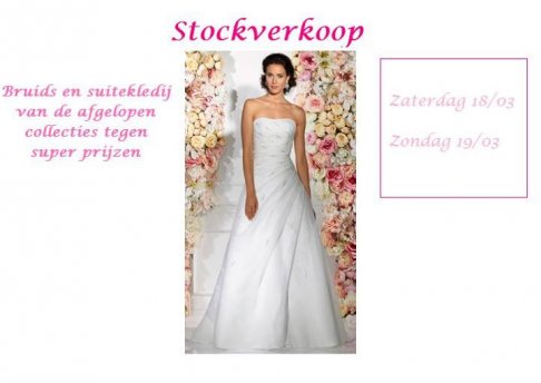 Stockverkoop Farah Love (bruidsmode)