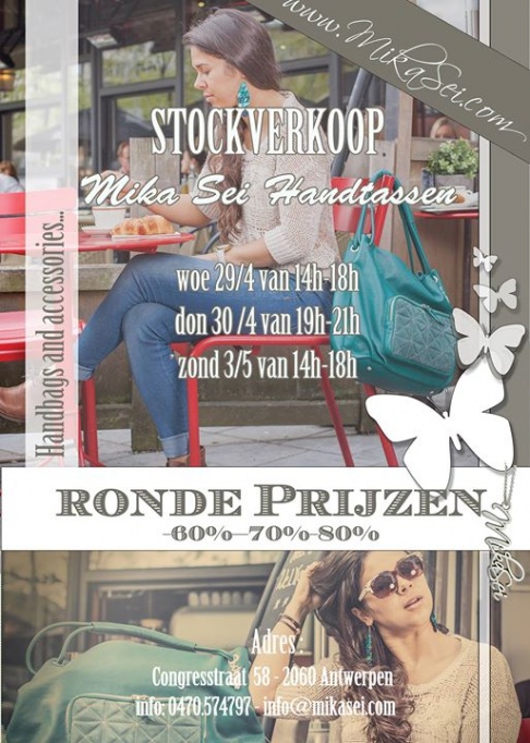 'Stockverkoop Mika Sei - Handtassen en accessoires