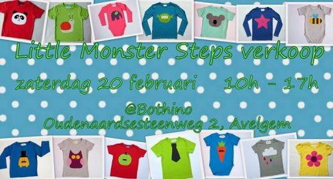 Little Monster Steps verkoop