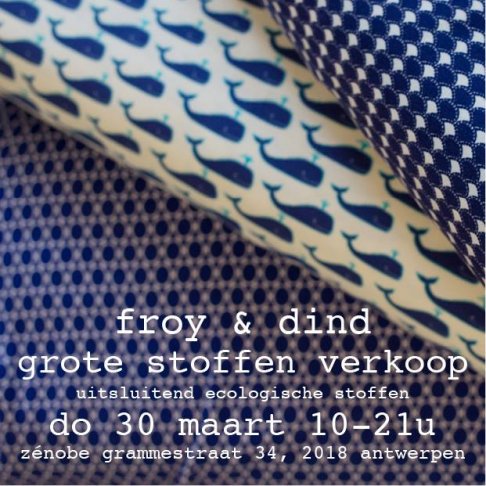 Stockverkoop Stoffen Froy & dind shop