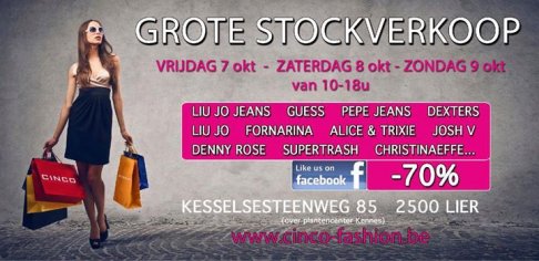 Stockverkoop Cinco!