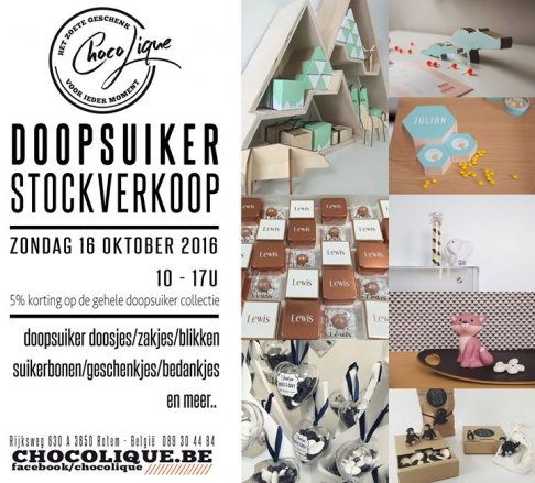 Stockverkoop Doopsuiker 