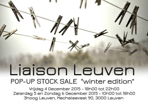 Liaison Leuven - POP-UP STOCKSALE