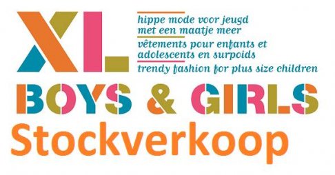 Stockverkoop plus-size kinderkleding