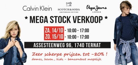 Mega stockverkoop kleding