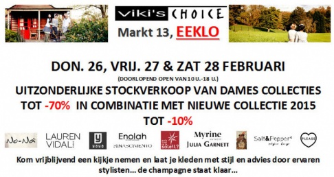 Uitzonderlijke stockverkoop van dames collecties tot -70%