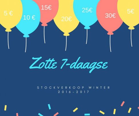 Stockverkoop winter 2016-2017 Zus & Broer