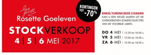 Stockverkoop Rosette Goeleven