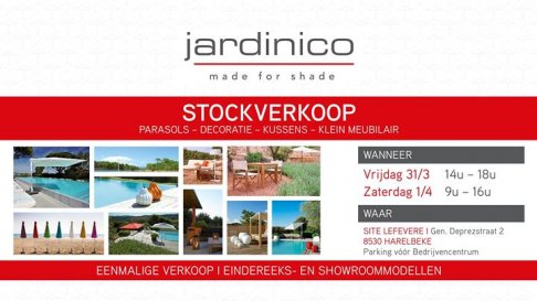 Stockverkoop bij Jardinico Parasols - 2