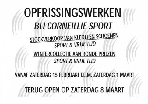 Stockverkoop en ronde prijzen sportwinkel - 1