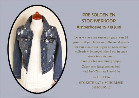 Stockverkoop in de Amberhoeve