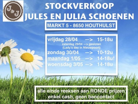 Stockverkoop Jules & Julia