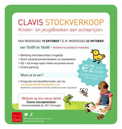 Stockverkoop Clavis uitgeverij