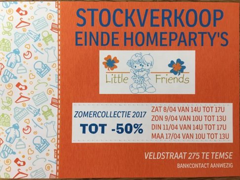 Stockverkoop Little Friends