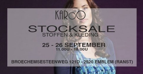 Karoo stoffen en kleding stocksale