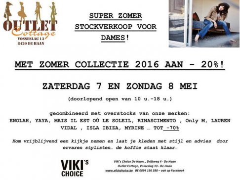 Zomer Stockverkoop dameskleding