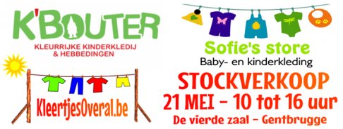 Stockverkoop K'bouter, Kleertjes Overal en Sofie's store - 3