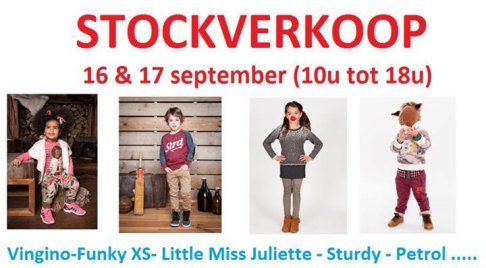 Winter stockverkoop kinderkleding