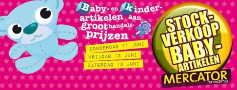 Stockverkoop babyartikelen Mercator-Trading