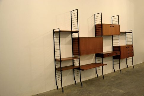 Stockverkoop / garageverkoop VINTAGE WALL UNITS