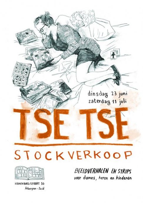 Stockverkoop Tsetse (strips en prentenboeken)
