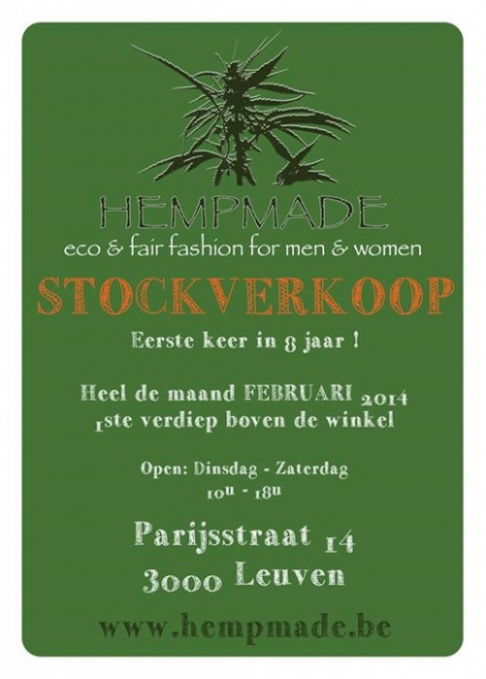 Hempmade stockverkoop