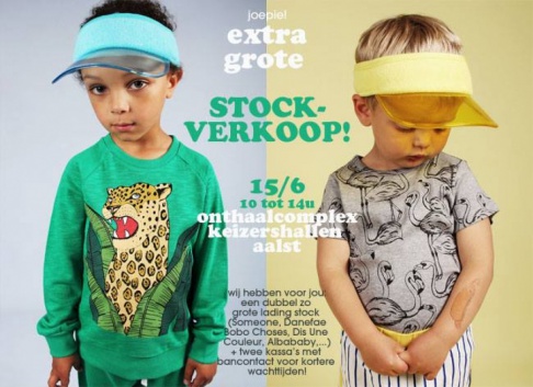 Stockverkoop Pepatino kinderkledingwinkel